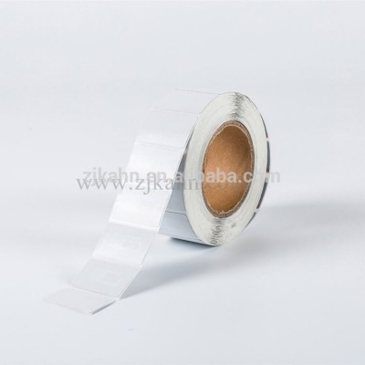 Fashion design retail store 30*50mm 8.2mhz eas self adhesive rf security soft label